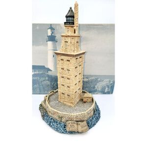 Harbour Lights "La Coruna" Spain #235 Lighthouse 1999 Vintage Bill Younger